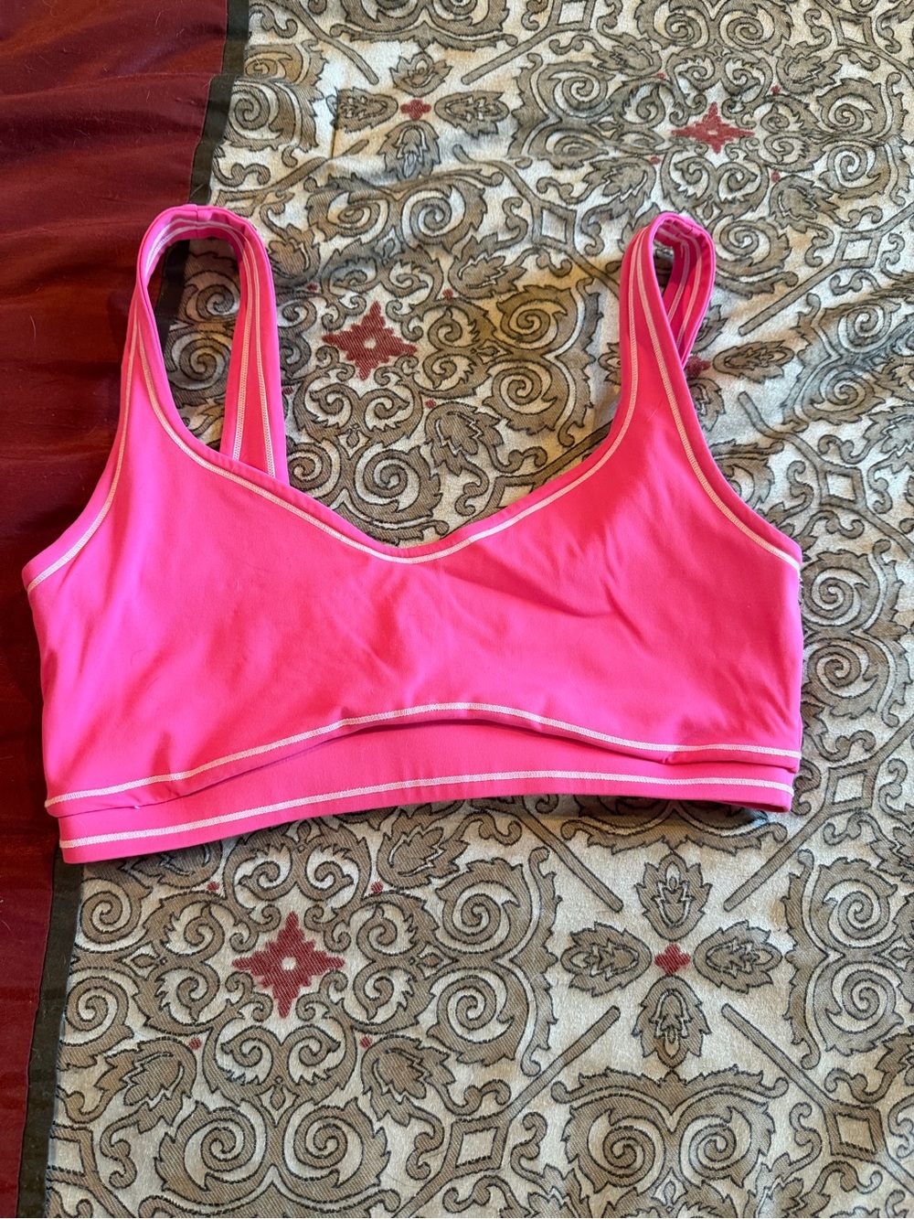 MFVIM Sports Bra - Rose Red Pink - Size XL excellent used condition!